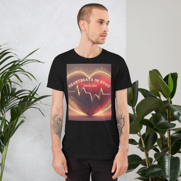 Heartbeats in Sync Unisex T-shirt