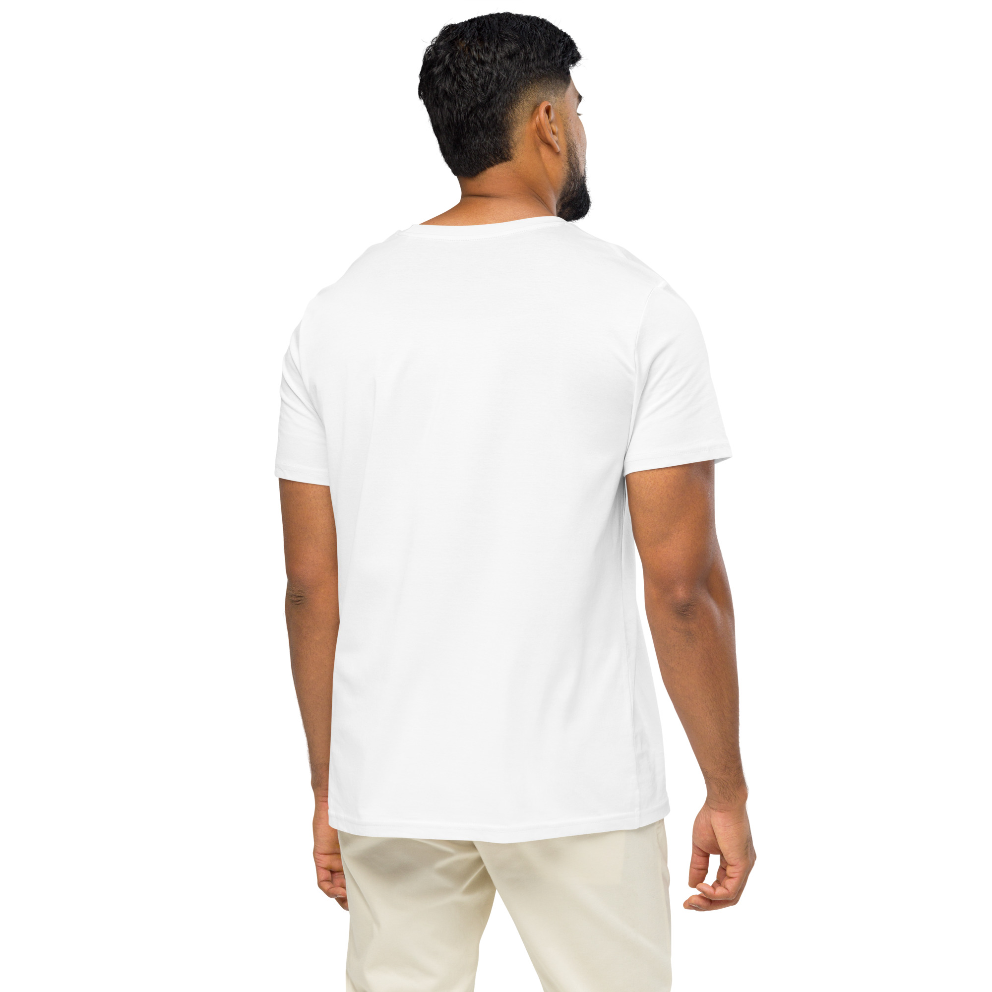 Unisex organic mid-light t-shirt - Image 13