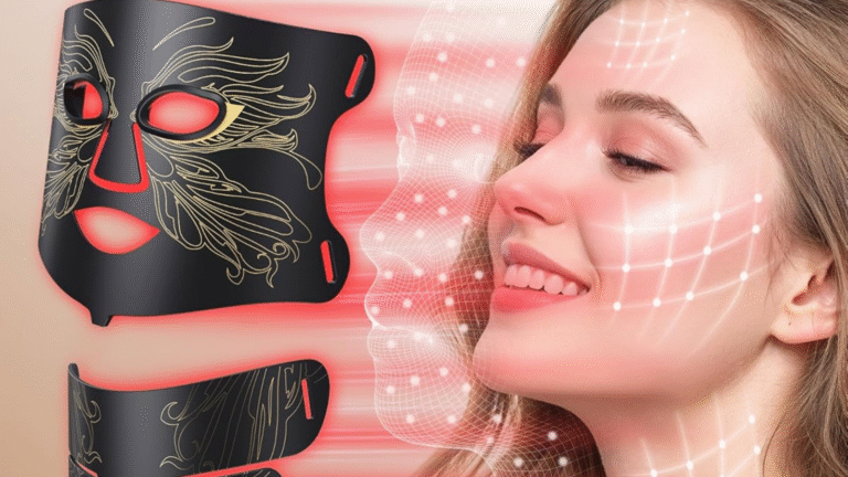 Rejuvenate Your Skin at Home with LED Light Therapy Mask – Glow, Firm & Smooth (Twitter Post)
